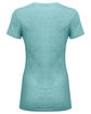 Threadfast Apparel Ladies' Triblend Short-Sleeve T-Shirt mint triblend OFBack