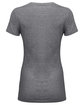 Threadfast Apparel Ladies' Triblend Short-Sleeve T-Shirt grey triblend OFBack