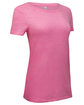 Threadfast Apparel Ladies' Triblend Short-Sleeve T-Shirt NEON PINK TRIBLD OFQrt