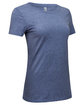 Threadfast Apparel Ladies' Triblend Short-Sleeve T-Shirt navy triblend OFQrt