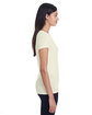 Threadfast Apparel Ladies' Triblend Short-Sleeve T-Shirt cream triblend ModelSide