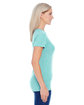 Threadfast Apparel Ladies' Triblend Short-Sleeve T-Shirt mint triblend ModelSide