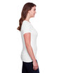Threadfast Apparel Ladies' Triblend Short-Sleeve T-Shirt solid wht trblnd ModelSide