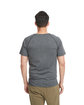 Next Level Apparel Men's Mock Twist Short-Sleeve Raglan T-Shirt  ModelBack