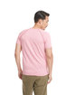 Next Level Apparel Men's Mock Twist Short-Sleeve Raglan T-Shirt tech pink ModelBack