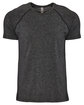 Next Level Apparel Men's Mock Twist Short-Sleeve Raglan T-Shirt  FlatFront