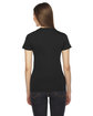 American Apparel Ladies' Fine Jersey USA Made Short-Sleeve T-Shirt  ModelBack