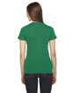 American Apparel Ladies' Fine Jersey Short-Sleeve T-Shirt KELLY GREEN ModelBack