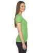 American Apparel Ladies' Fine Jersey Short-Sleeve T-Shirt GRASS ModelSide