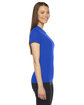 American Apparel Ladies' Fine Jersey Short-Sleeve T-Shirt ROYAL BLUE ModelSide