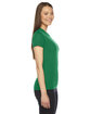 American Apparel Ladies' Fine Jersey Short-Sleeve T-Shirt KELLY GREEN ModelSide