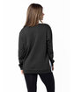 chicka-d Ladies' Bato Basics Fleece Tunic black ModelBack