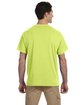 Jerzees Adult DRI-POWER® SPORT Poly T-Shirt safety green ModelBack