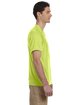 Jerzees Adult DRI-POWER® SPORT Poly T-Shirt safety green ModelSide