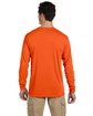 Jerzees Adult DRI-POWER SPORT Long-Sleeve T-Shirt safety orange ModelBack