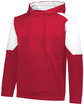 Holloway Unisex Momentum Team Hooded Sweatshirt scarlet/ white ModelQrt