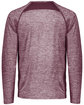 Holloway Men's Electrify Coolcore Long Sleeve T-Shirt maroon heather ModelBack