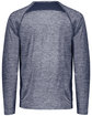 Holloway Men's Electrify Coolcore Long Sleeve T-Shirt navy heather ModelBack