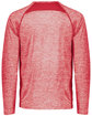 Holloway Men's Electrify Coolcore Long Sleeve T-Shirt scarlet heather ModelBack