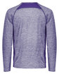 Holloway Men's Electrify Coolcore Long Sleeve T-Shirt purple heather ModelBack