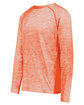Holloway Men's Electrify Coolcore Long Sleeve T-Shirt orange heather ModelQrt