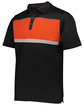 Holloway Men's Prism Bold Polo black/ orange ModelQrt