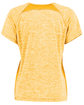 Holloway Ladies' Electrify Coolcore T-Shirt gold heather ModelBack