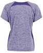 Holloway Ladies' Electrify Coolcore T-Shirt purple heather ModelBack