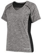 Holloway Ladies' Electrify Coolcore T-Shirt black heather ModelQrt