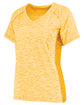 Holloway Ladies' Electrify Coolcore T-Shirt gold heather ModelQrt