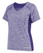 Holloway Ladies' Electrify Coolcore T-Shirt purple heather ModelQrt