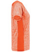 Holloway Ladies' Electrify Coolcore T-Shirt orange heather ModelSide