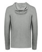 Holloway Ladies' Ventura Softknit Hooded Sweatshirt grey heather ModelBack