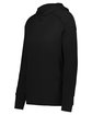 Holloway Ladies' Ventura Softknit Hooded Sweatshirt black ModelQrt