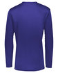 Holloway Men's Momentum Long-Sleeve T-Shirt purple ModelBack