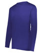 Holloway Men's Momentum Long-Sleeve T-Shirt purple ModelQrt