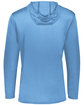 Holloway Men's Momentum Hooded Sweatshirt columbia blue ModelBack