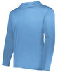 Holloway Men's Momentum Hooded Sweatshirt columbia blue ModelQrt
