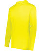 Holloway Men's Momentum Hooded Sweatshirt safety yellow ModelQrt
