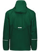 Holloway Men's Packable Full-Zip Jacket dark green ModelBack