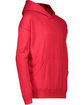 LAT Youth Pullover Fleece Hoodie red ModelSide