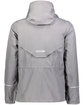 Holloway Ladies' Packable Full-Zip Jacket athletic grey ModelBack