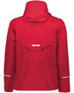 Holloway Ladies' Packable Full-Zip Jacket scarlet ModelBack