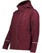 Holloway Ladies' Packable Full-Zip Jacket maroon ModelQrt
