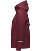 Holloway Ladies' Packable Full-Zip Jacket maroon ModelSide