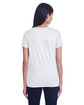 Threadfast Apparel Ladies' Liquid Jersey V-Neck T-Shirt LIQUID WHITE ModelBack