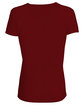 Threadfast Apparel Ladies' Liquid Jersey V-Neck T-Shirt LIQUID CARDINAL OFBack