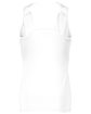 Augusta Sportswear Girls Crossover Sleeveless T-Shirt white/ white ModelBack