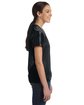 Augusta Sportswear Ladies' Junior Fit Replica Football T-Shirt black ModelSide