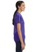 Augusta Sportswear Ladies' Junior Fit Replica Football T-Shirt purple ModelSide